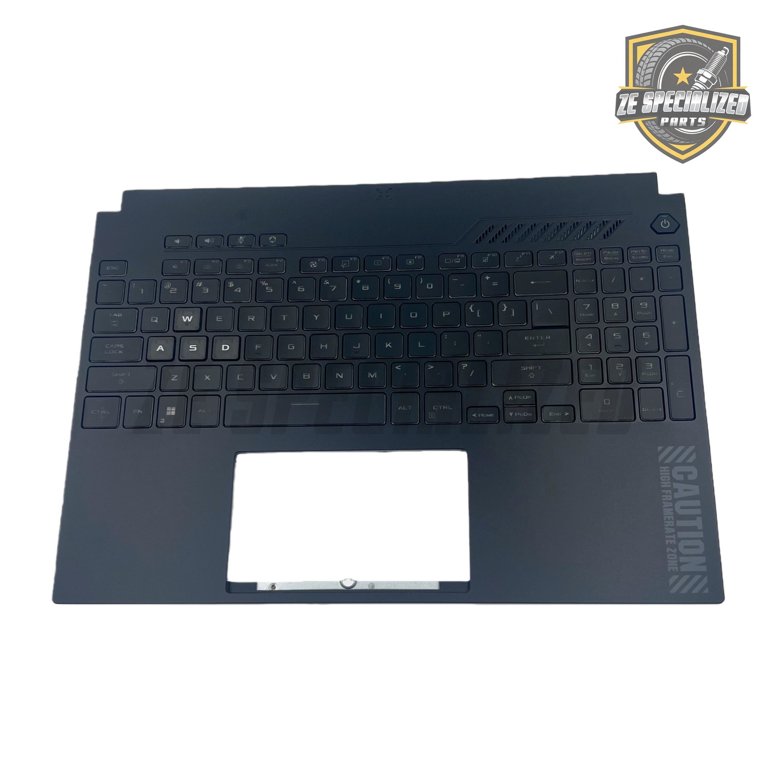 Fits ASUS TUF Dash 15 FX507 FA507 FX517ZM Palmrest Backlit Keyboard 90NR0951-R31