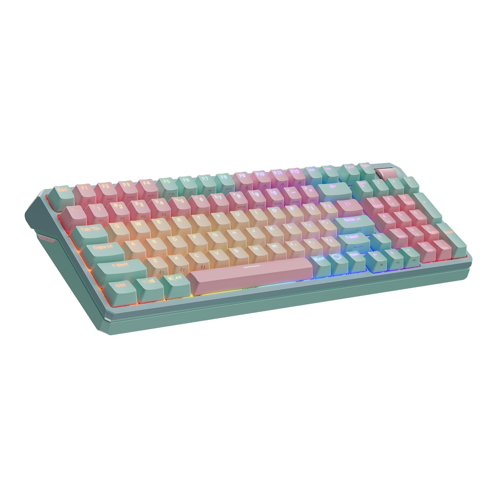 Cooler Master MK770 Macaron Wireless Mechanical RGB Gaming Soft Click White 