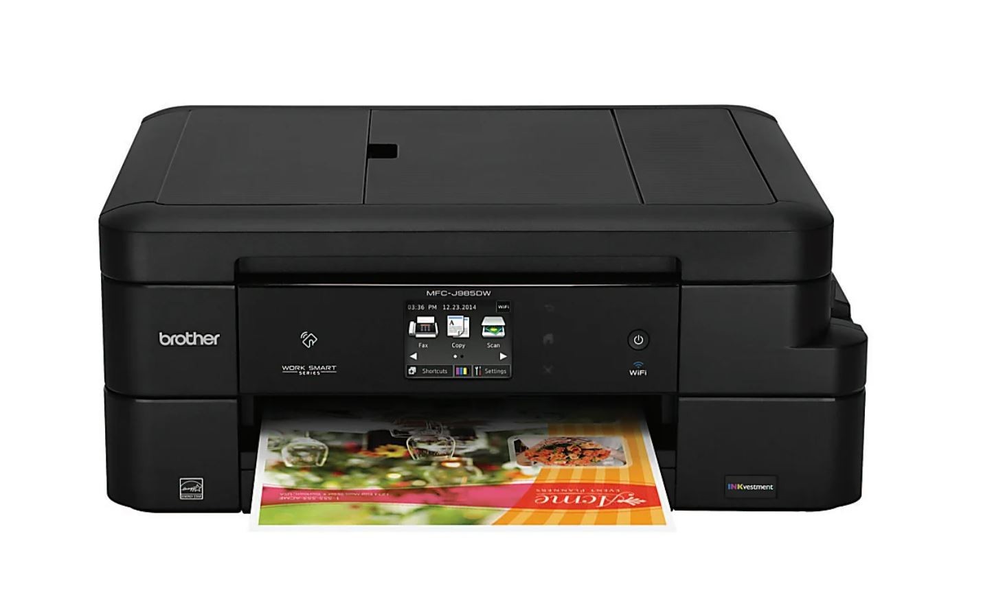 Brother MFC-J985DW  XL Wireless Inkjet All-In-One color Printer - Brand New