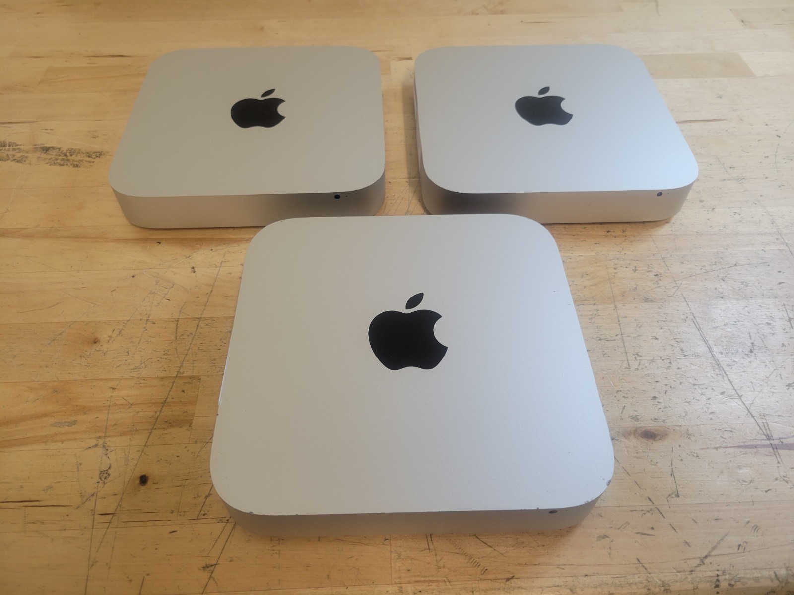 Lot of 3 Apple A1347 Mac Mini Late 2014 i5 16gb RAM 1 TB SSD Computer Lot