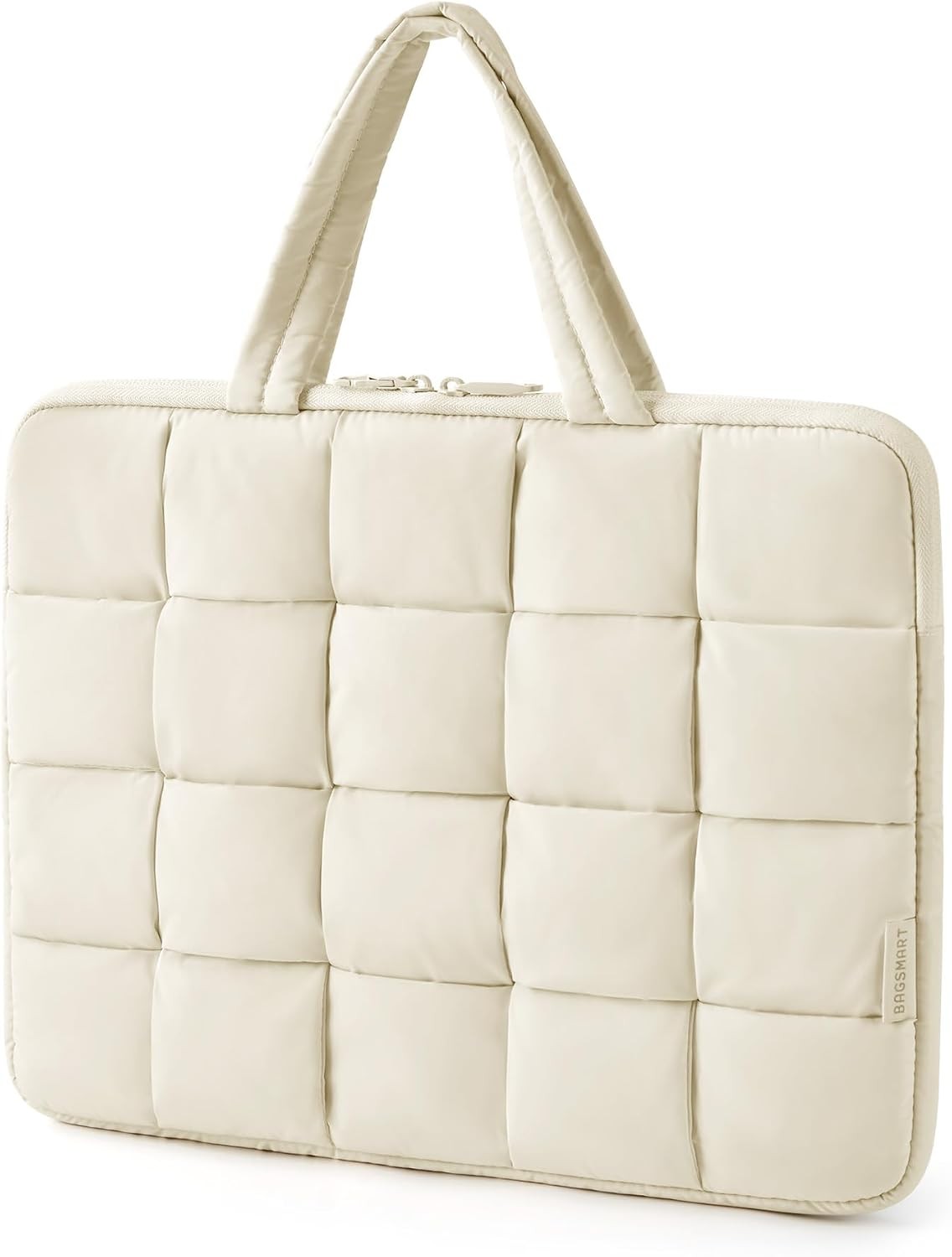 Puffy Laptop Sleeve with Handle, Laptop Bag for Women, Compatible with MacBook A