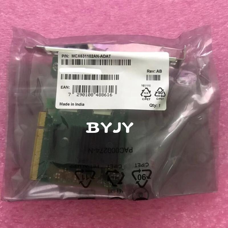 NVIDIA Mellanox CONNECTX-6 LX PCIe4.0 25Gb SFP SMART ADAPTER MCX631102AN-ADAT