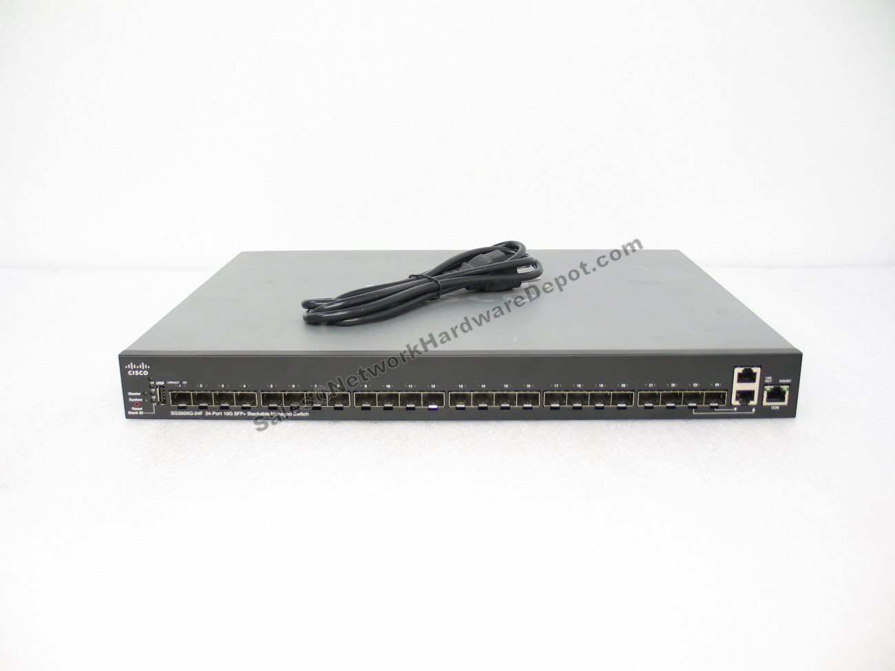 Cisco SG350XG-24F-K9 24-Port 10G SFP+ Stackable Managed Switch - 1 Year Warranty