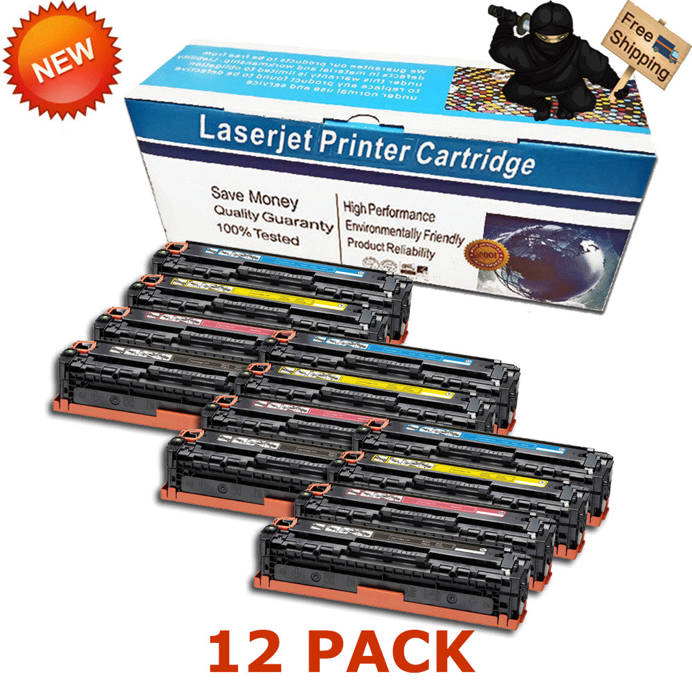 12 PK CRG131 Multi-Color Toner for Canon131 Image Class MF8280 MF8230CN MF8280CW