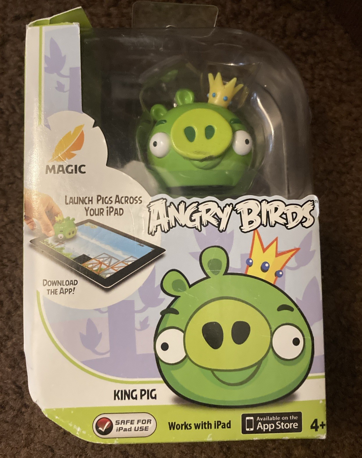 Magic Angry Birds KING PIG for iPad NEW 2012,Factory Sealed