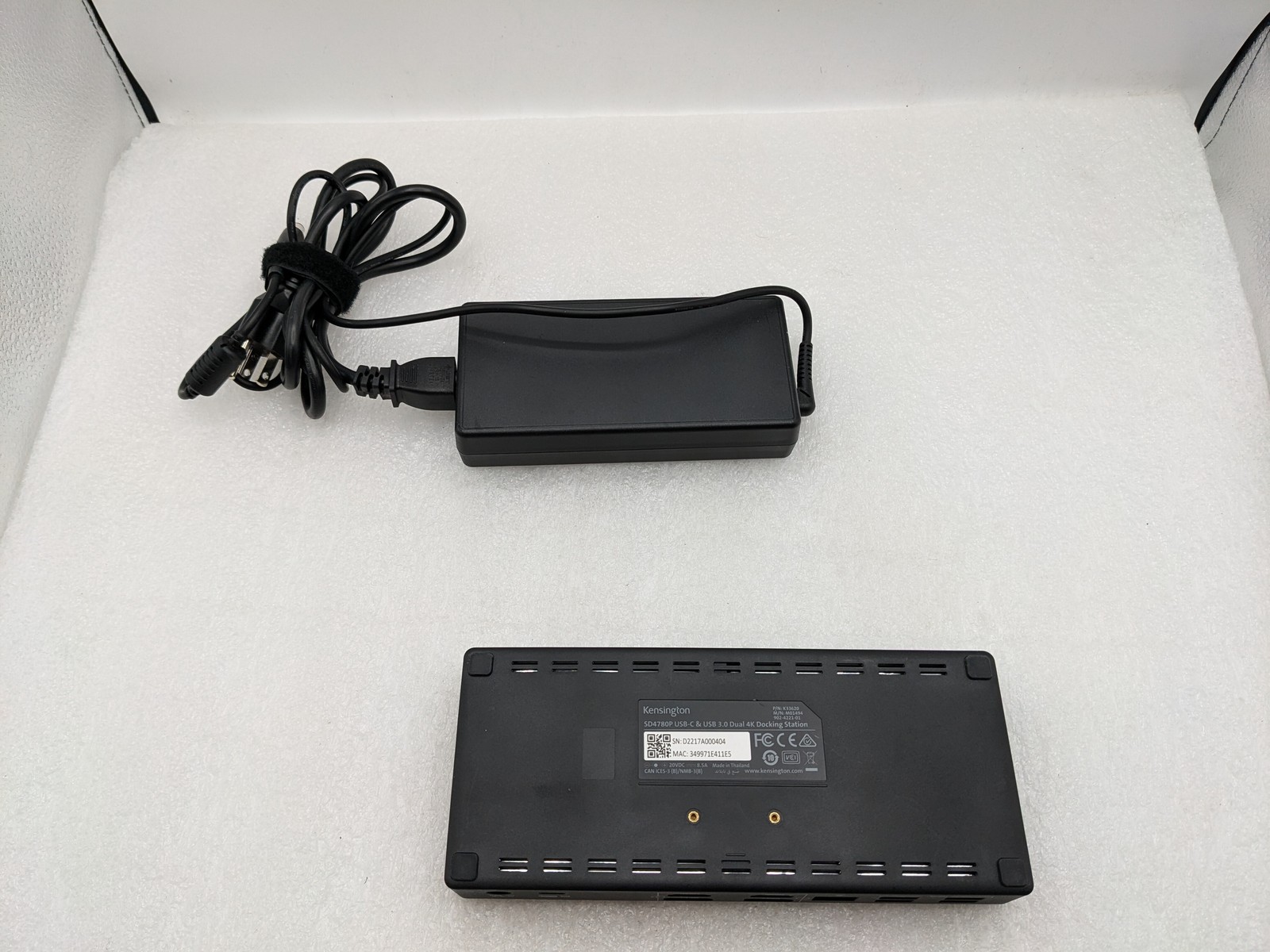 Kensington SD4780p USB C 4K Hybrid Docking Station w/ 170w Adapter K33620