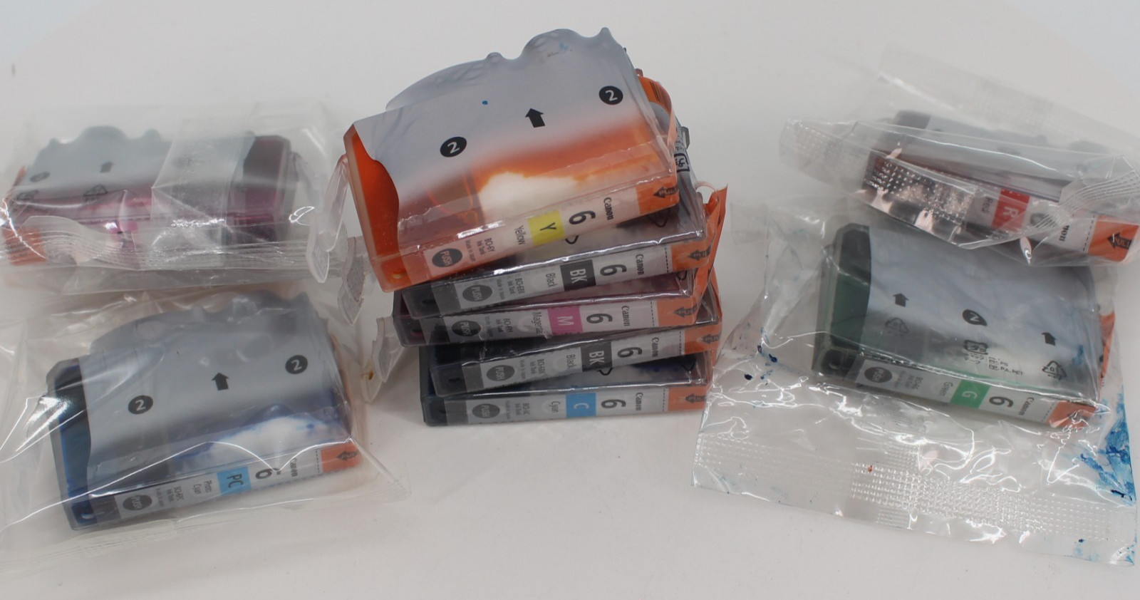 8PK GENUINE Canon BCI-6 Ink Cartridge for iP9900 NEW IN THE Bag