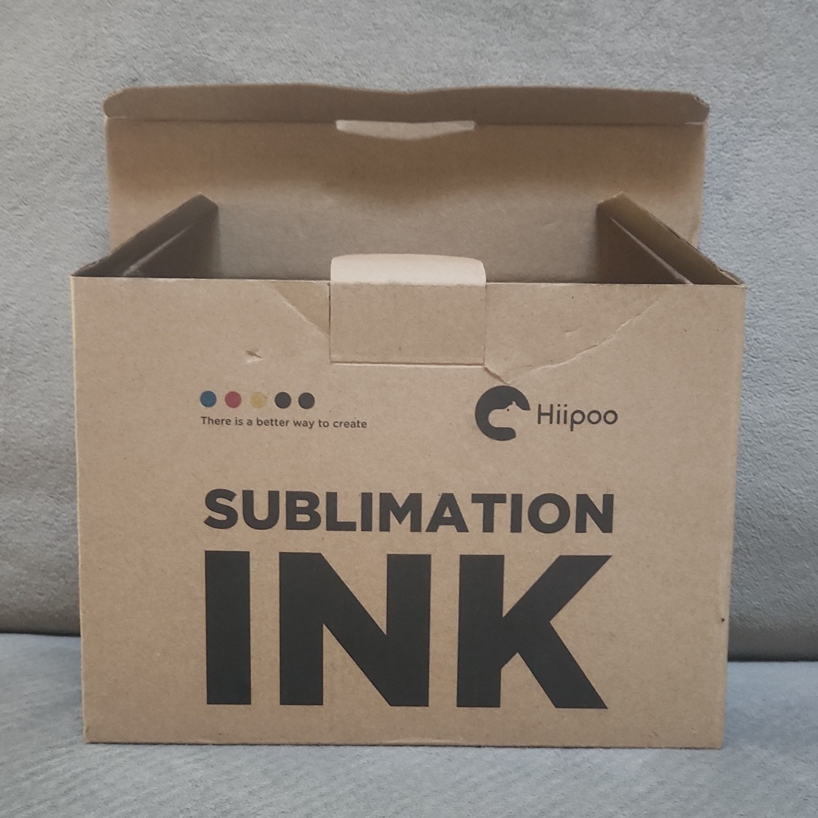 Hiipoo Sublimation Ink Refill Kit CMYK for Epson EcoTank ET-2720/2760/2800 Open