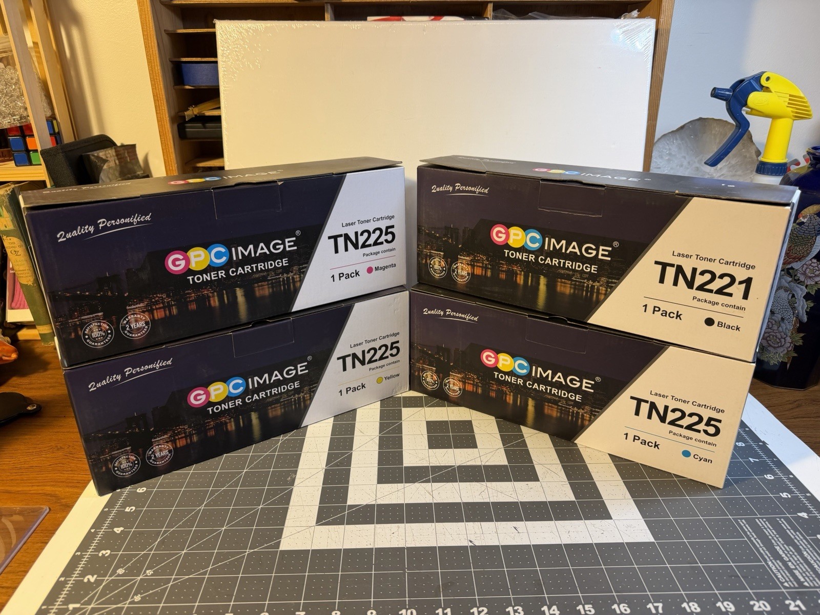 GPC Image TN325/315Laser Toner Cartridge Black  Yellow, Cyan Magenta New In Box