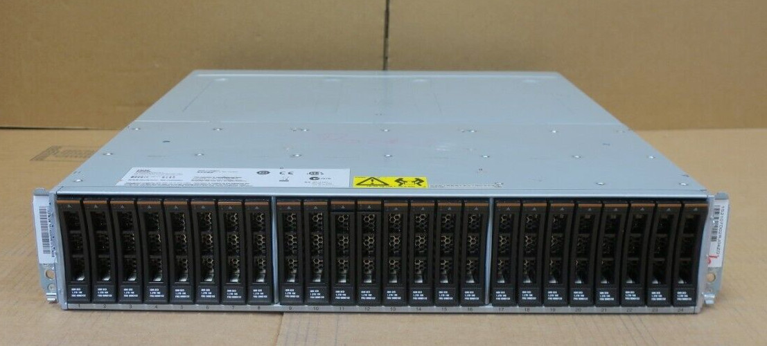IBM System Storage DS8000 2107-D02 24x 2.5" Bay Dual Controller 24x 1.2TB HDD