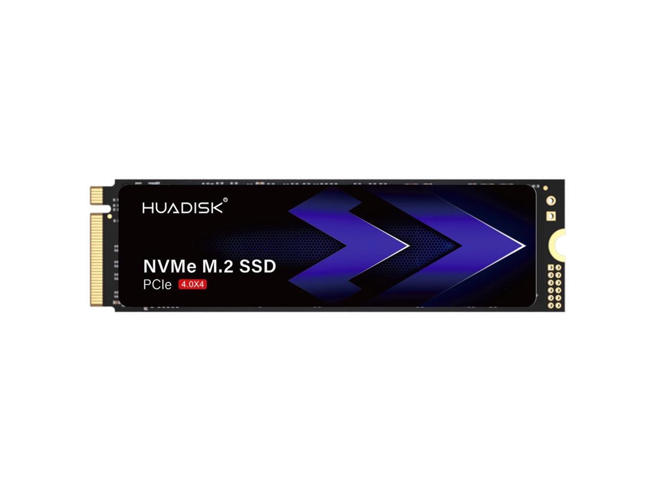 HUADISK 2TB M.2 2280 PCIe 4.0 x4 NVMe 1.4 3D NAND Internal Solid State Drive,