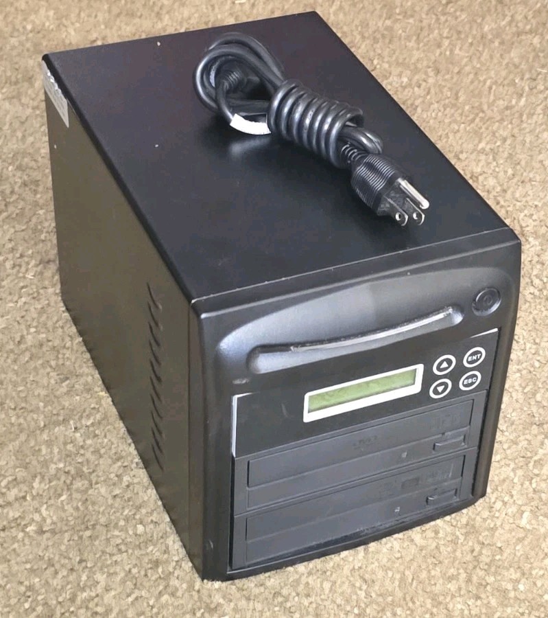Pro Duplicator 1 to 1 DVD CD Burner Duplicator Standalone Tower w/USB