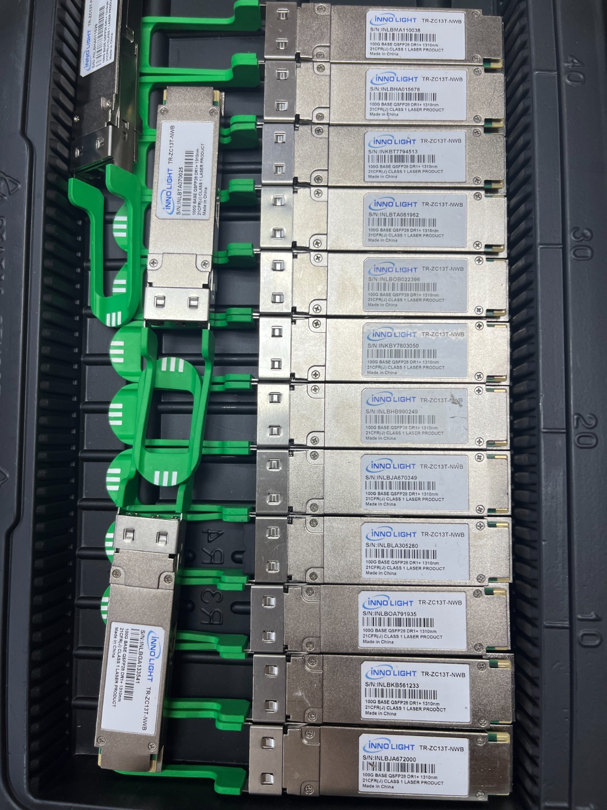 Lot of 10pcs Innolight  TR-ZC13T-NWB 100G QSFP28 DR1+ Have More Stock