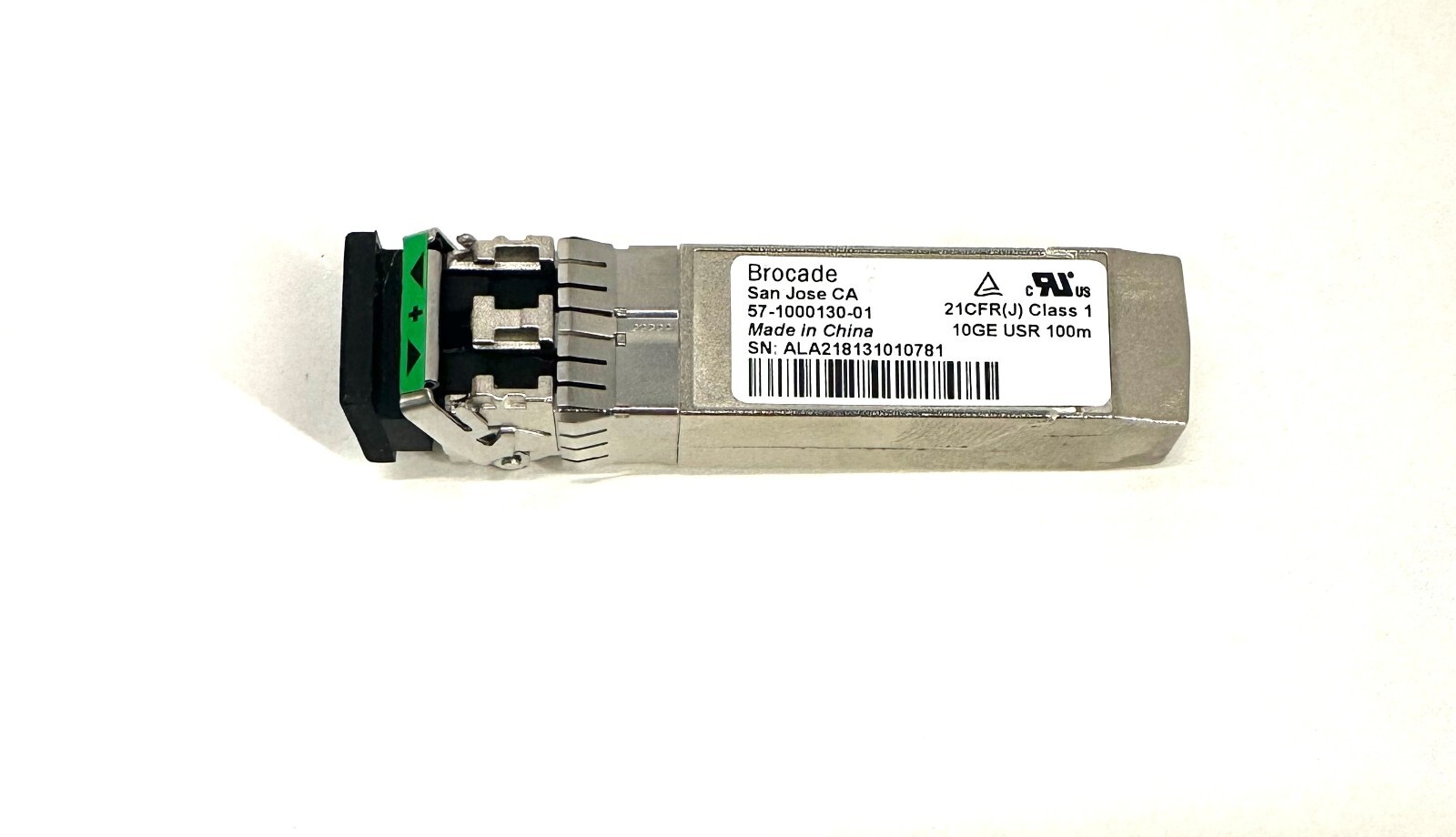 Brocade 10G-SFPP-USR 10GE USR optic (57-1000130-01)