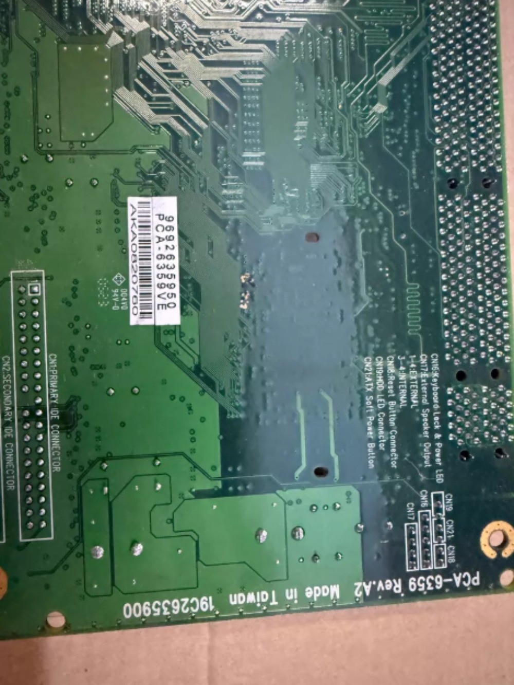 1PCS Used Advantech PCA-6359L PCA-6359 Rev.A1/A2 motherboard