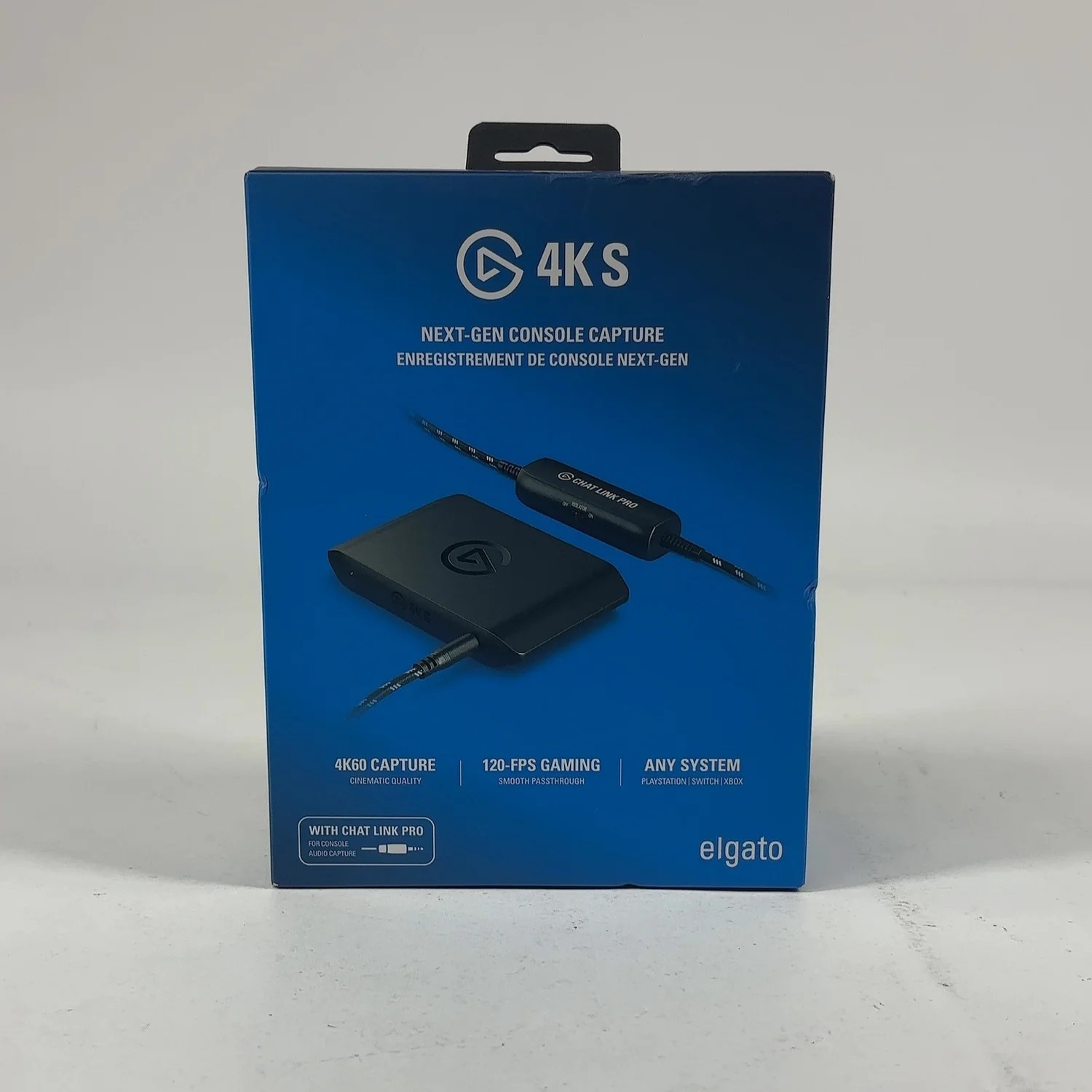 Elgato 4K S External Capture Card - 4K60 HDR, For Switch 2, PS5, Xbox, PC - Exce