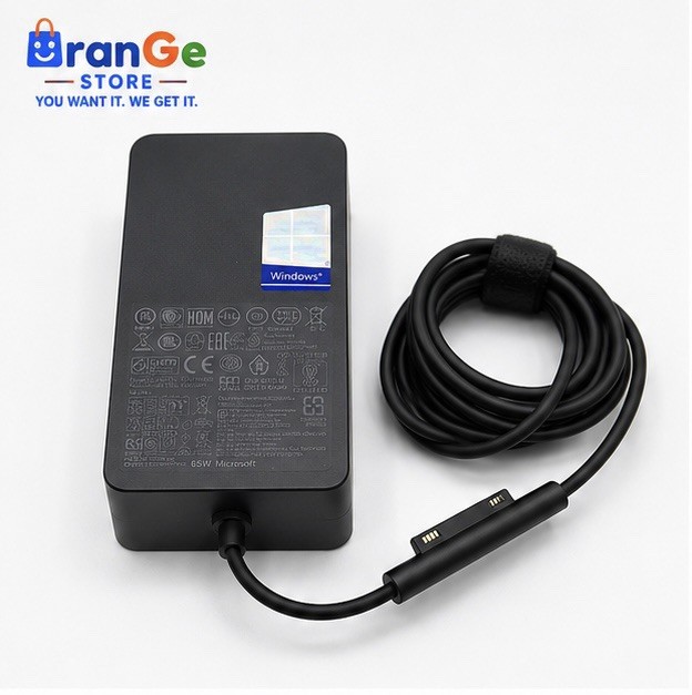 Genuine Microsoft Surface 65W Power Adapter Charger 15V 4A – Adapter Only