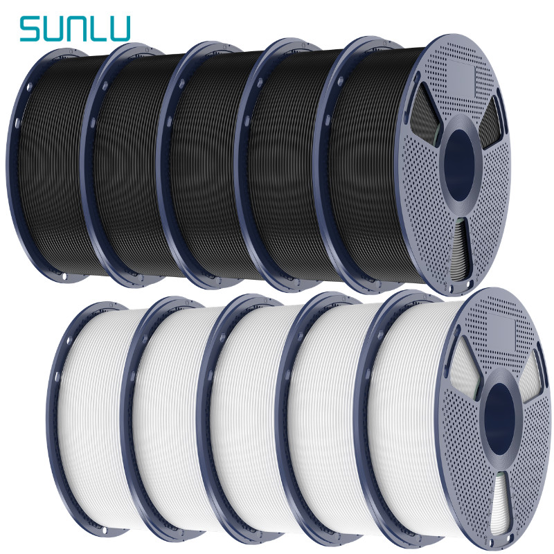 10X1KG Sunlu 1.75mm 3D Printer PLA Filament 1KG Spool Suit For 99% 3D Printer