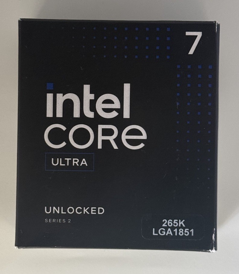 Intel Core Ultra 7 Processor 265K LGA1851 20 Cores Up to 5.5 GHz Turbo Frequency