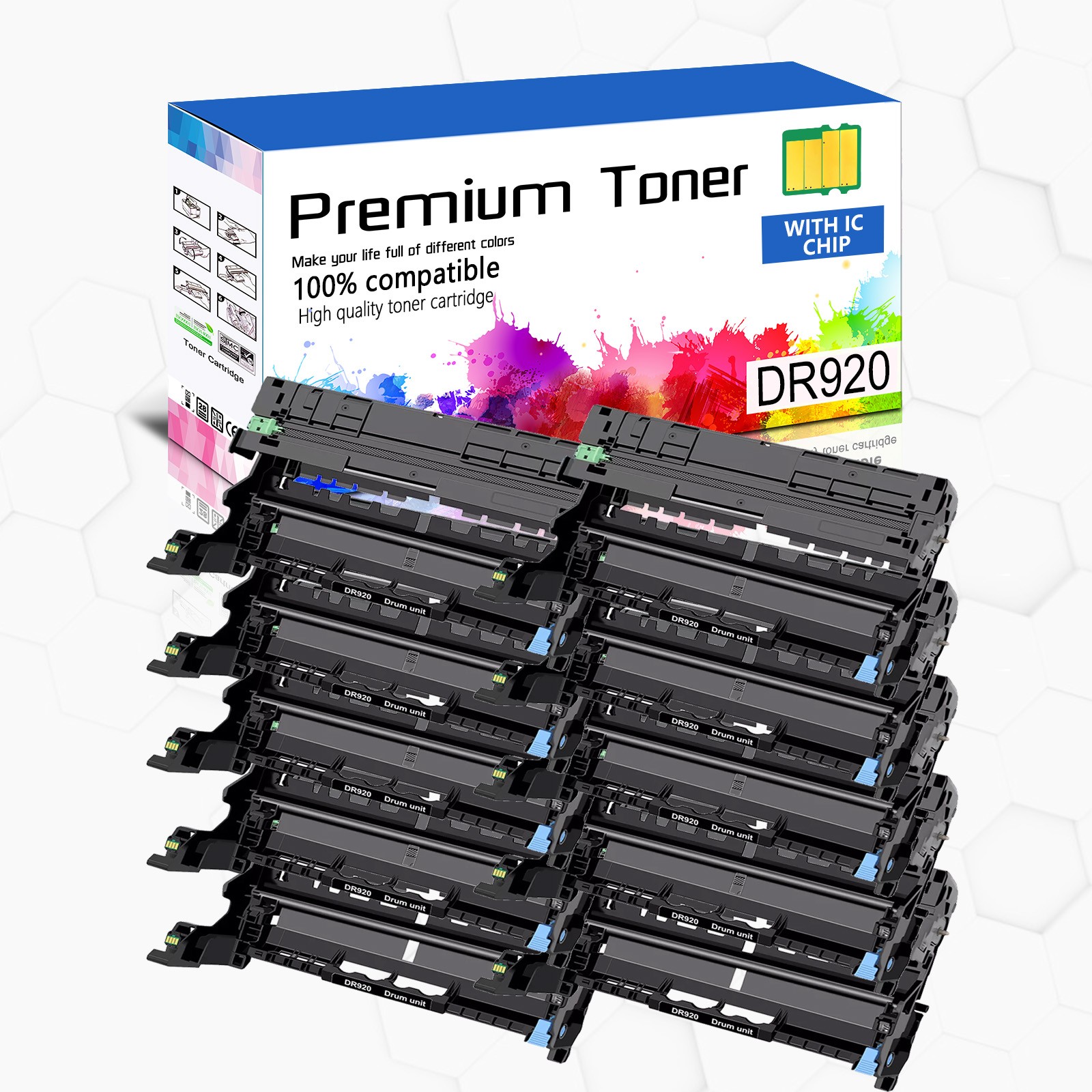 8PK DR920 Drum Units Compatible for Brother TN-920 MFC-L6810DW MFC-EX915DW