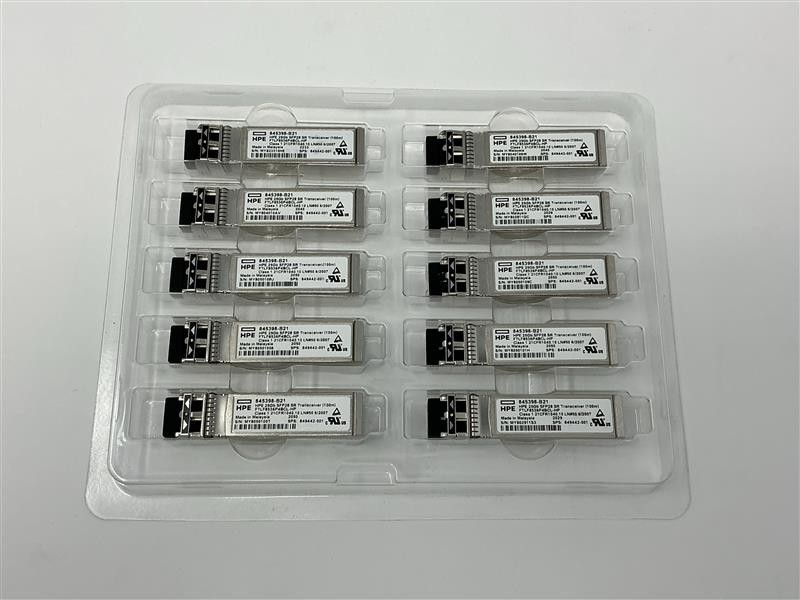 1 piece 845398-B21 HPE 25GB SFP28 SR 100M TRANSCEIVER 849442-001 845397-001