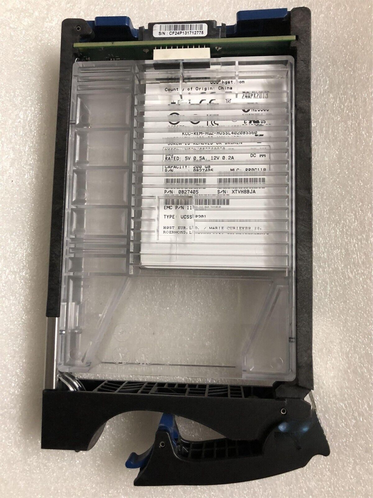 EMC 005051193 005051191 005052184 005052185 200G SAS SSD hard disk