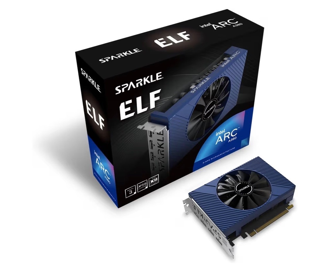 Sparkle Intel Arc A380 ELF, 6GB GDDR6, Single Fan, SA380E-6G