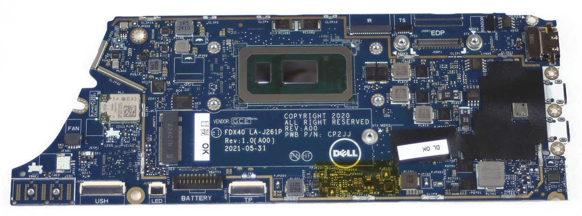 NEW Dell 9VWF8 Latitude 7310 7410 Core i7-10610U Motherboard 8GB RAM