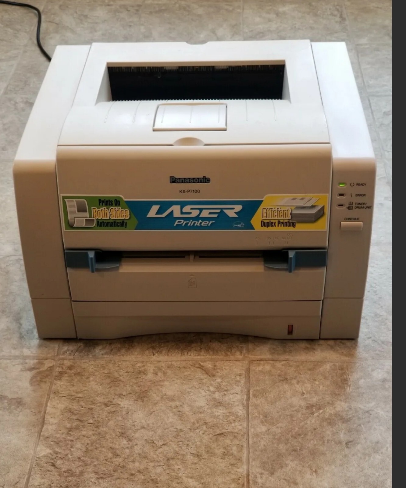PANASONIC KX-P7100 LASER PRINTER FULLY FUNCTIONAL VERY CLEAN SEE PICTURES
