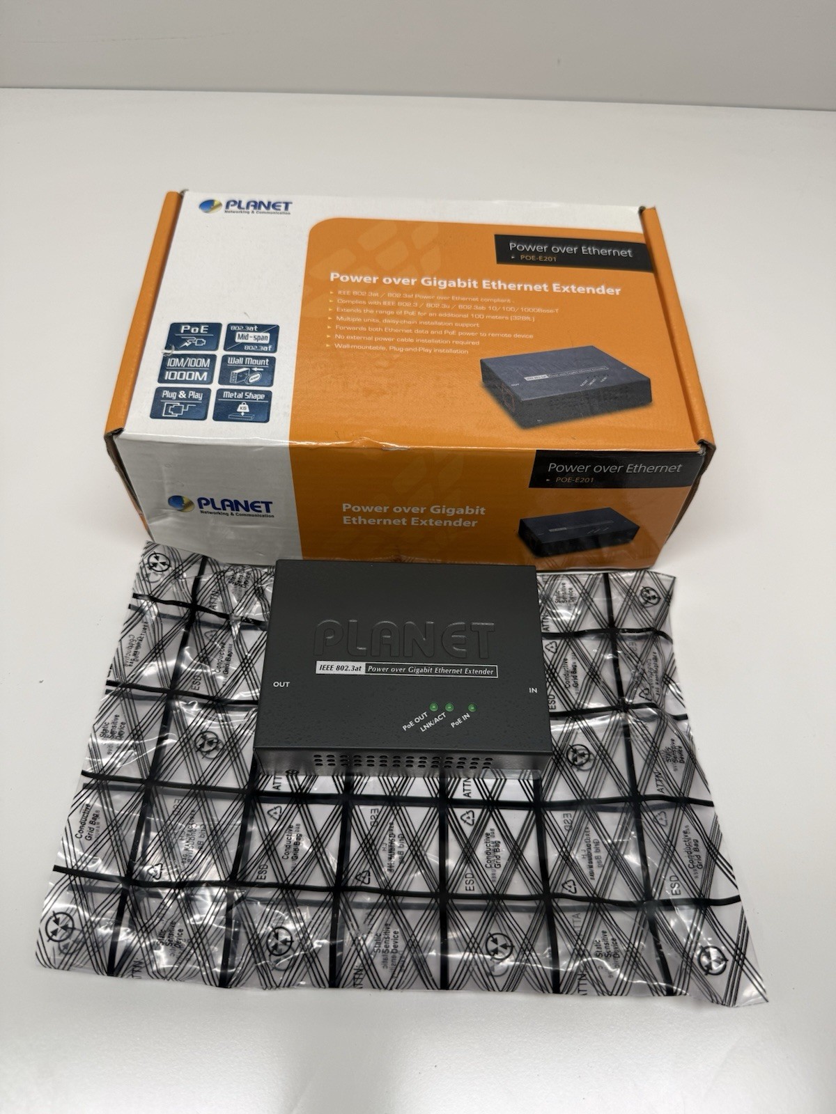 Planet POE-E201 Power Over Ethernet