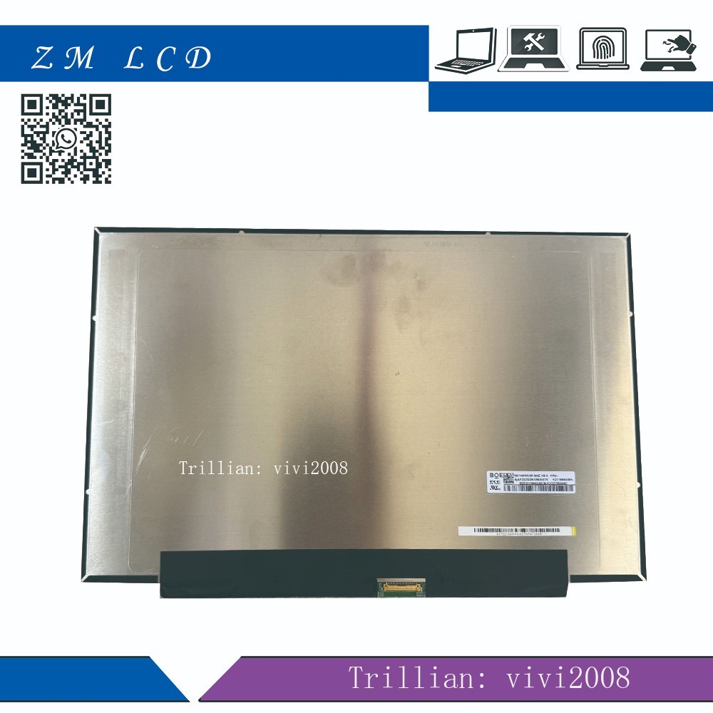 NV140WUM-N4E N140JCA-ELL 5D11K06183 5D11U27626 14.0"LCD FHD 30pin LCD Screen