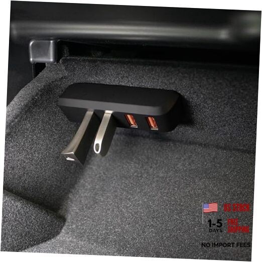 Glove Box USB Hub for Tesla Model Y 2021-2024 Model 3 21-23 & Model Y 2021-2024