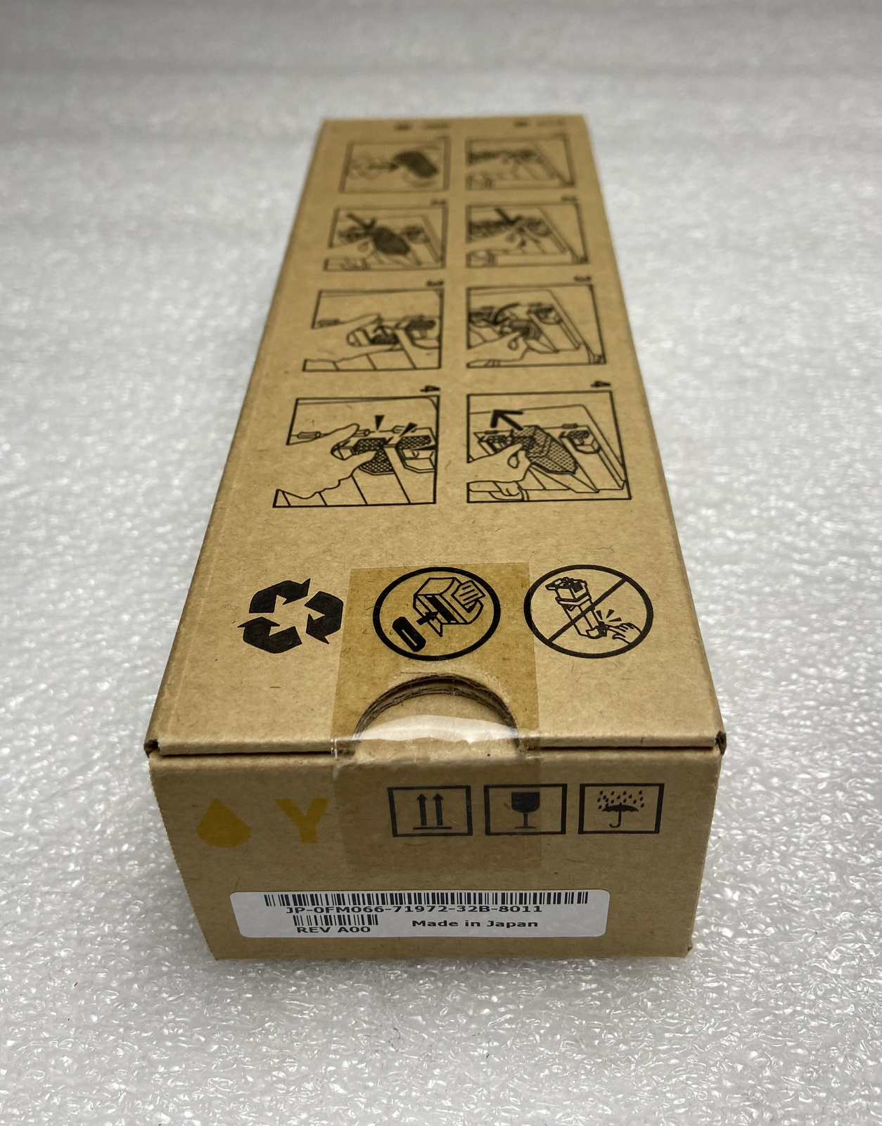 Genuine Sealed Dell 2130CN/2135CN 2500pgs Yellow Toner Cartridge CT201183 FM066