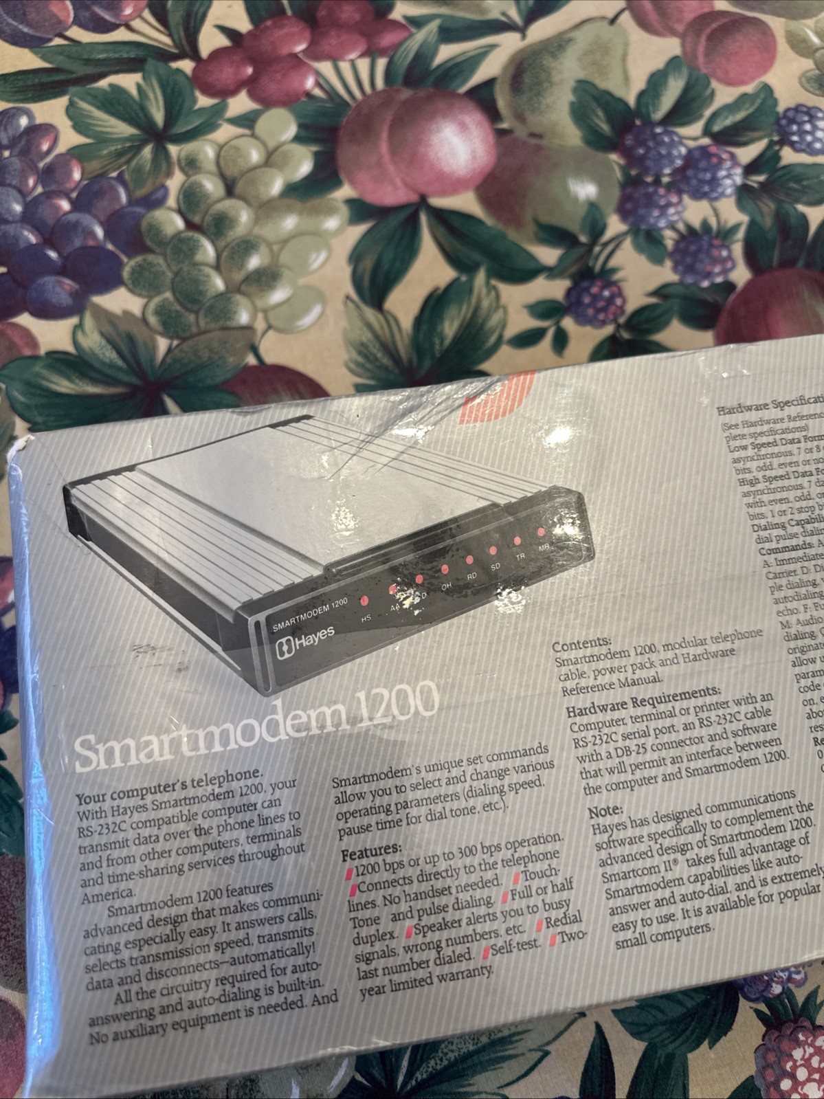 RARE Vintage Hayes Smartmodem 1200 - NEW FACTORY SEALED