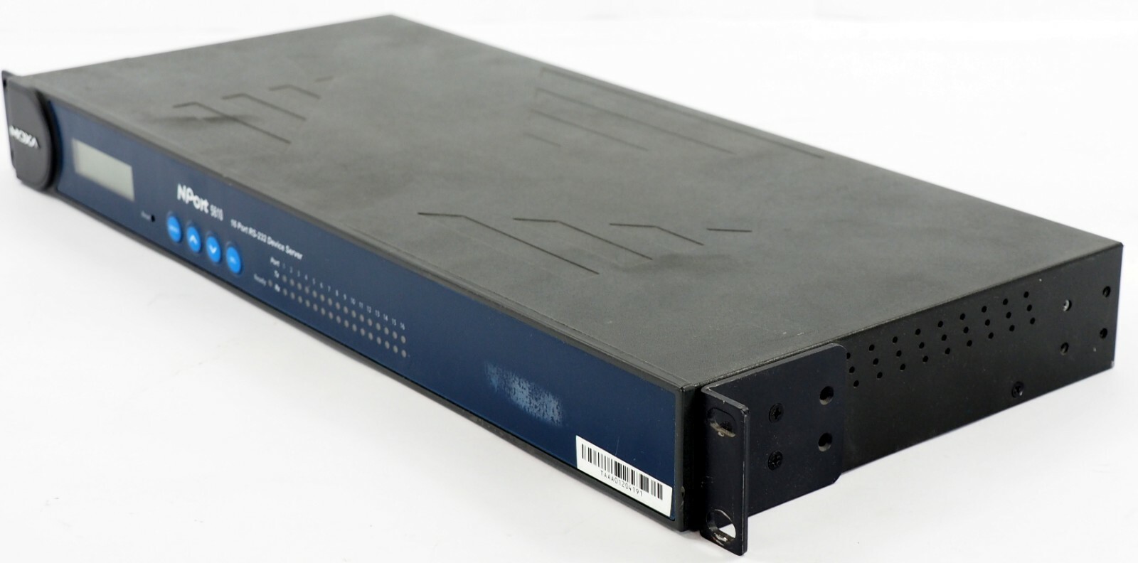 Moxa NPort 5610-16 16 Port RS-232 Serial Device Server 1201056100030