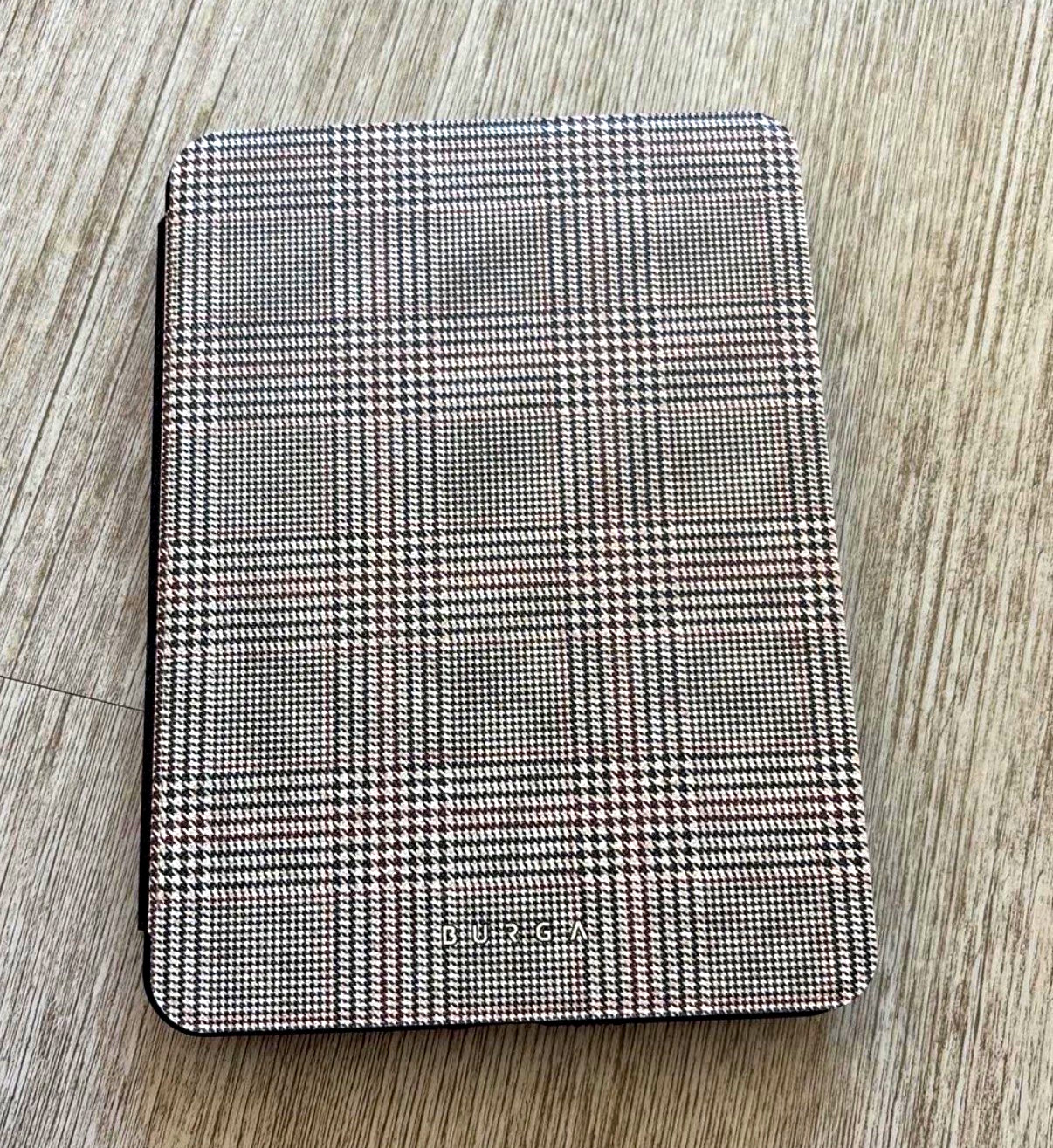 BURGA Folding Newest Paperweight Model Case Cover - Plaid New