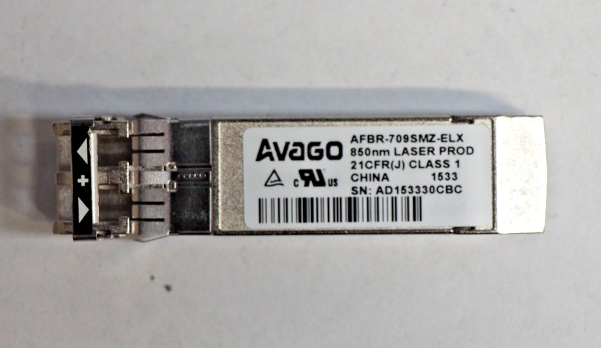 Lot of*2 Avago AFBR-709SMZ-ELX 10Gb 850nm SR SFP+ Optical Transceiver