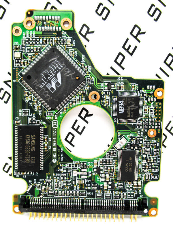 PCB - Hitachi 20GB DK23CA-20F IDE 08K9633 2.5" A/A0B4 C/A AJ100 Laptop HardDrive