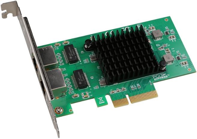 Intel I226 PCIeX4 2.5G RJ45 Dual Port Ethernet Server Adapter lan Network Card