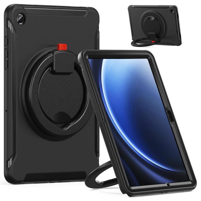 For Samsung Tab A A9 A9+ A8 A7 Lite S5e Case Ring Stand Tablet Shockproof Cover