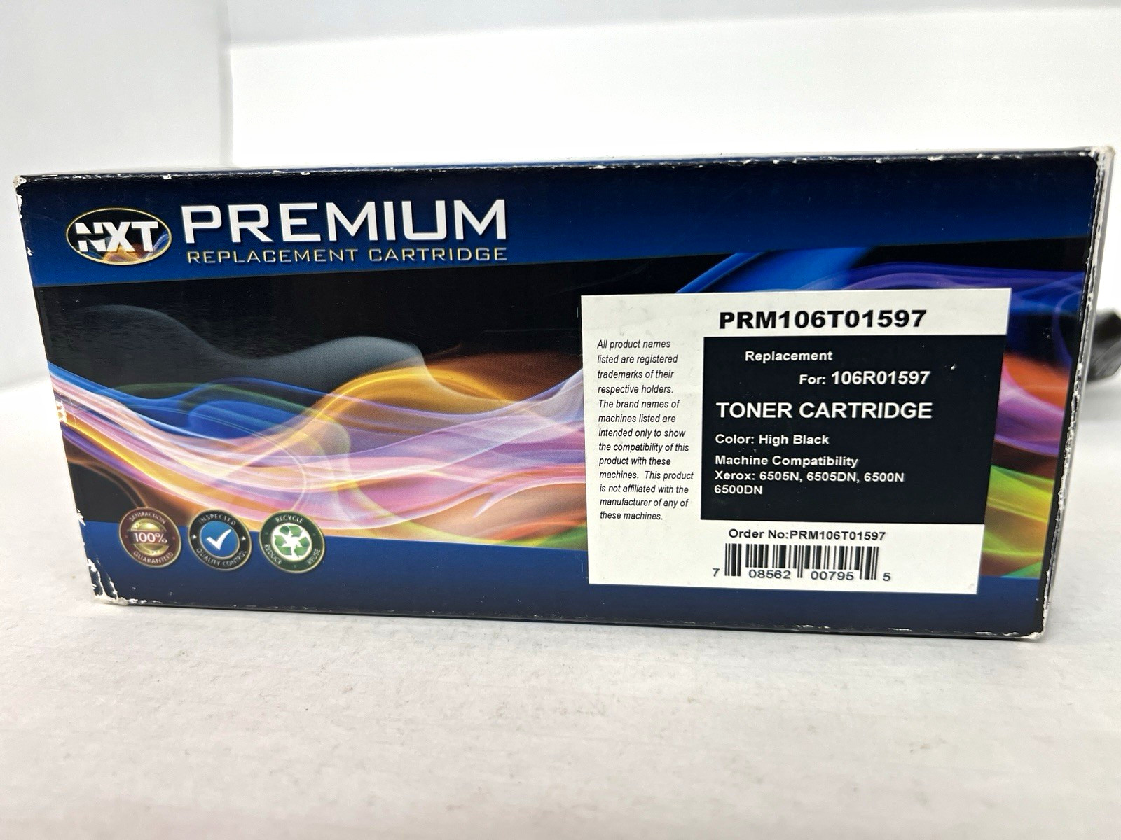 NXT 106R01597 Black High Yield Toner Xerox Phaser 6500 WorkCentre 6505 3000