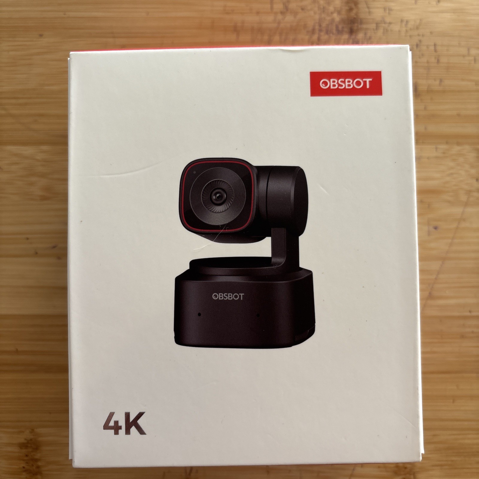 OBSBOT Tiny 2 Lite Webcam 4K AI Tracking Streaming PTZ Camera With 1/2"Sensor