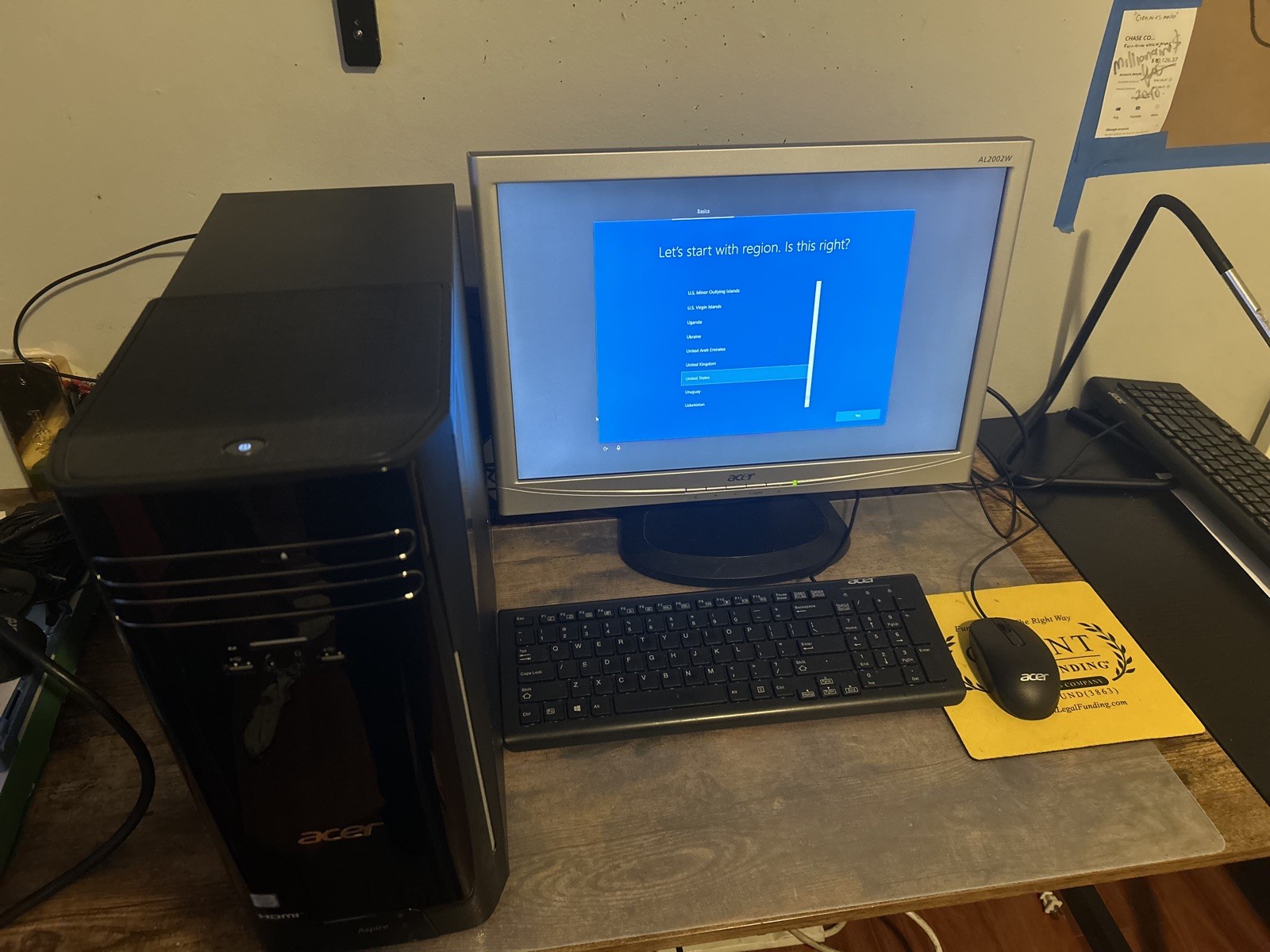 Acer Aspire Complete Desktop Setup – Ready to Use : Acer Aspire TC-780  Desktop