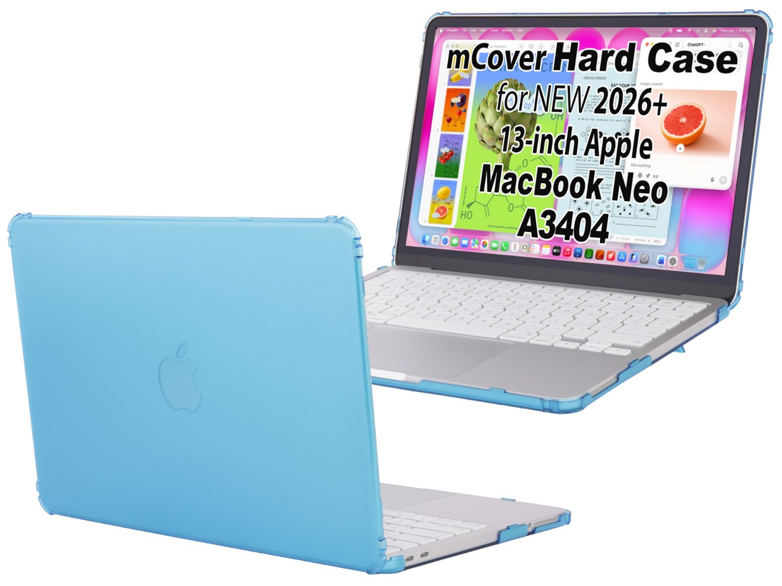 mCover® CASE for 2026+ 13" Apple MacBook Neo Model A3404 Laptop w/ A18 Pro Chip