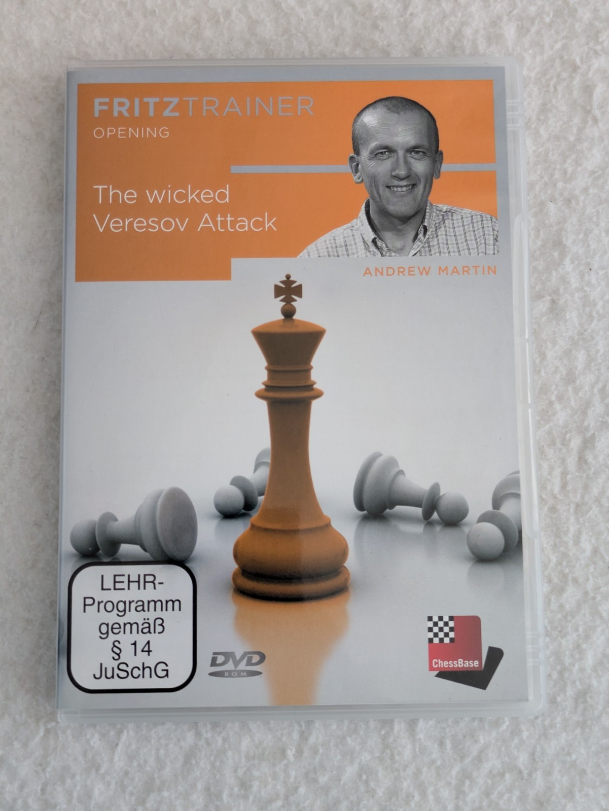 Fritztrainer ANDREW MARTIN The Wicked Versov Attack  PC DVD ROM Chessbase