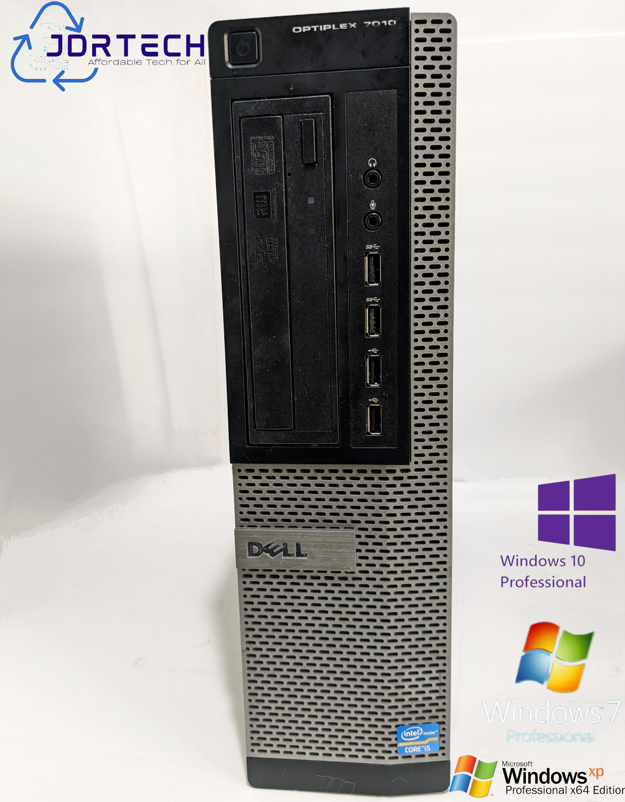 Customizable Retro Desktop Dell Optiplex 7010 DT Intel Core i5 SSD 8GB W10/W7/XP