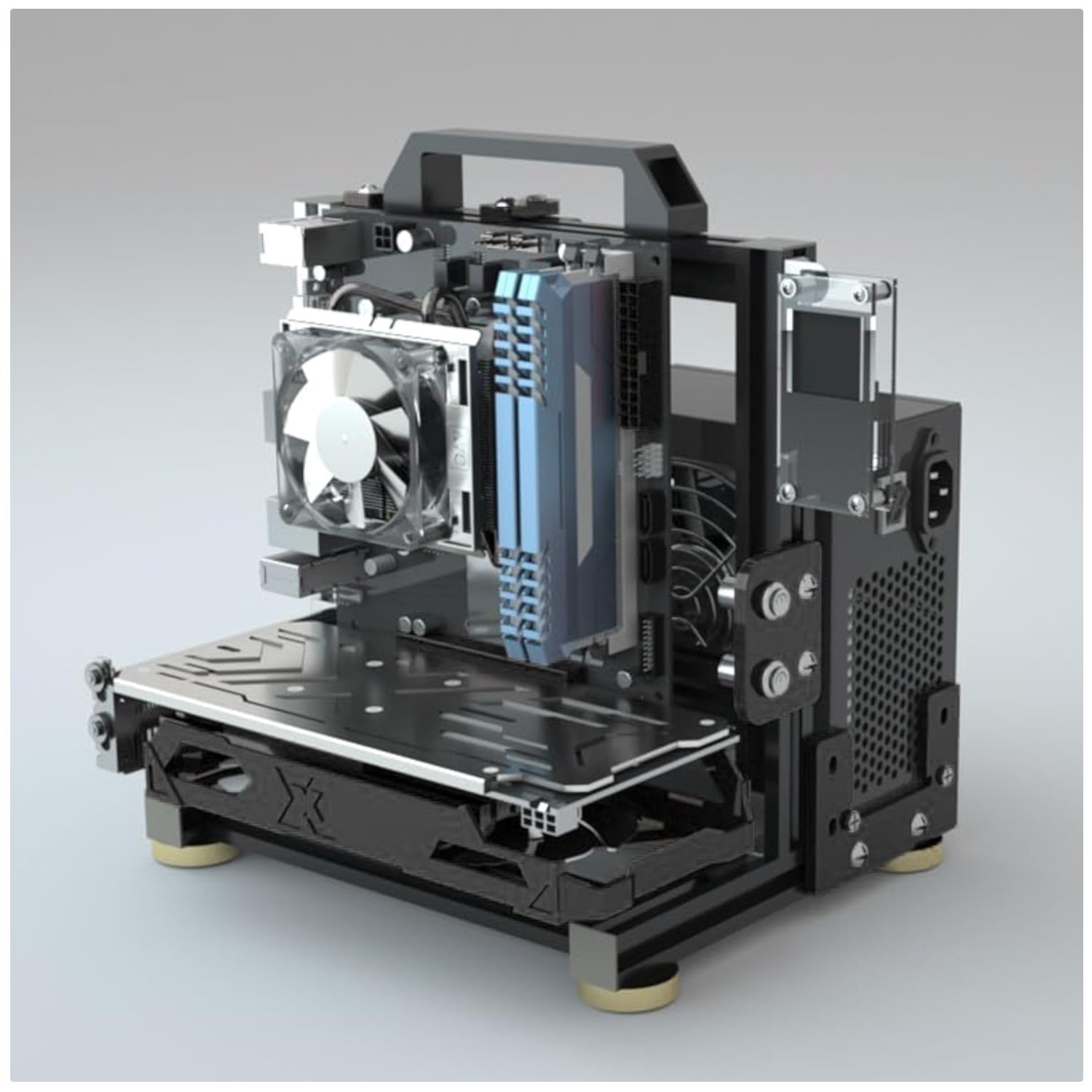 Aluminum Chassis for PC Motherboard/..