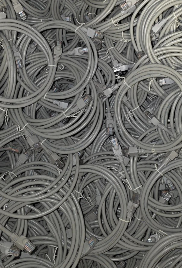 50 - 5ft RJ45 CAT5E Ethernet LAN Network Cable Patch Cord Networking Grey