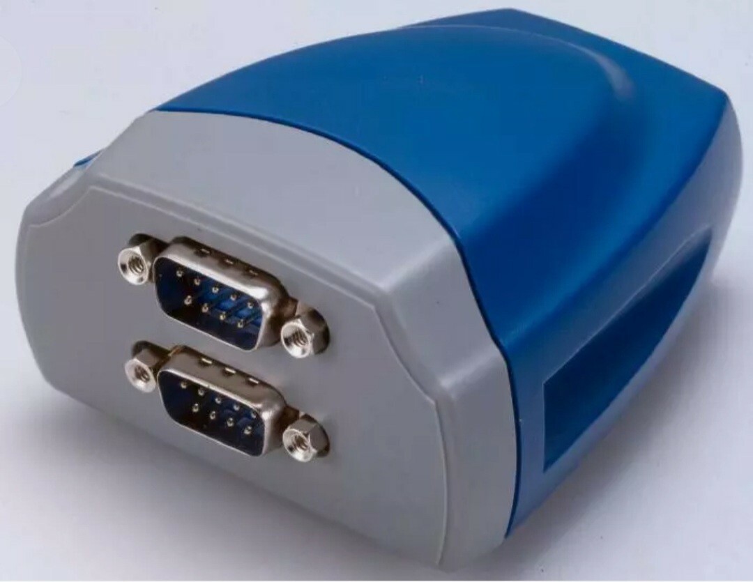 VSCom USB to 2-port serial adapter, RS232, FTDI chipset