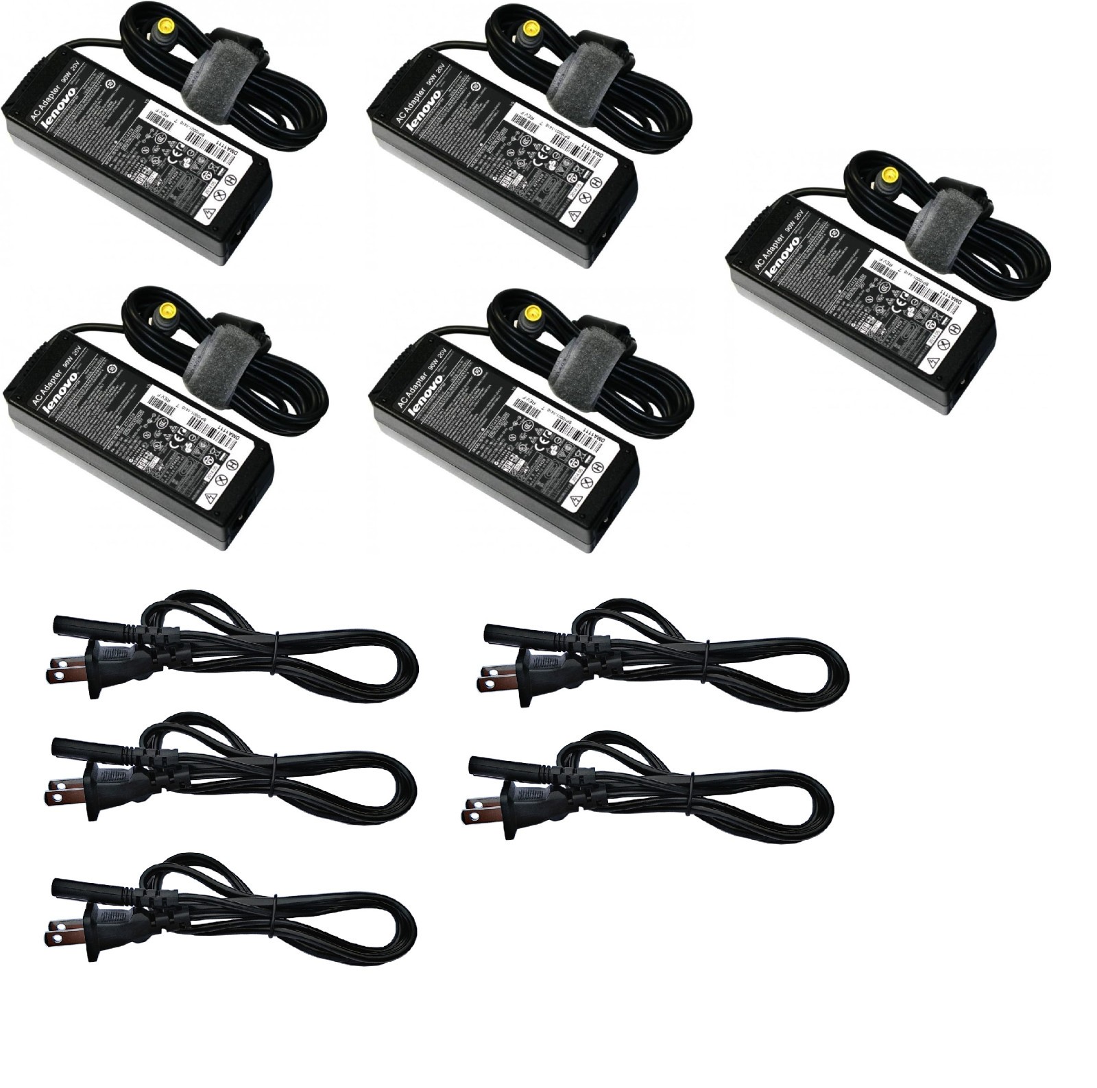 5pcs OEM Lenovo 90W AC DC Adapter for Edge 14 15 E420 E425 E430 E530 Laptop PC